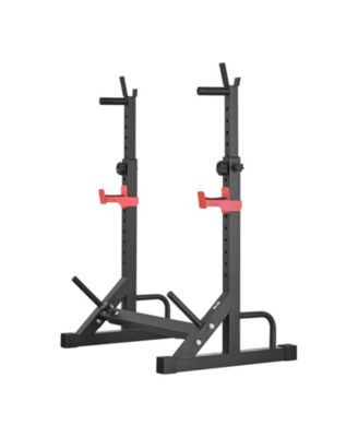 550 lb Power Cage Squat Rack with Barbell Storage Racks