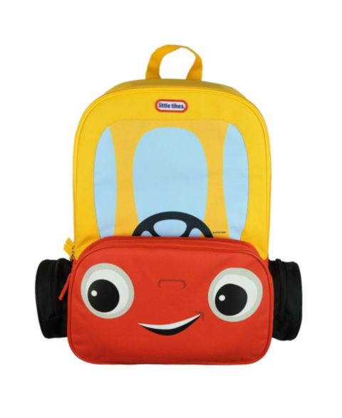 Рюкзак LOL Surprise! Little Tikes 16 Inch Cozy Coupe 3D Wheels Book Bag, цвет: Жёлтый