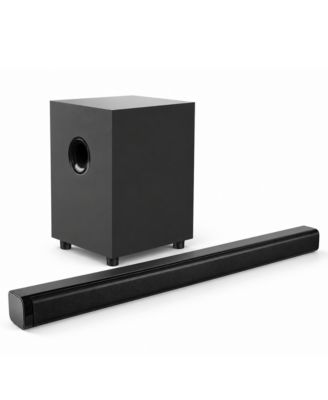 KIK-102 38 inch Bluetooth Soundbar with Subwoofer, Wall-Mountable Home Audio