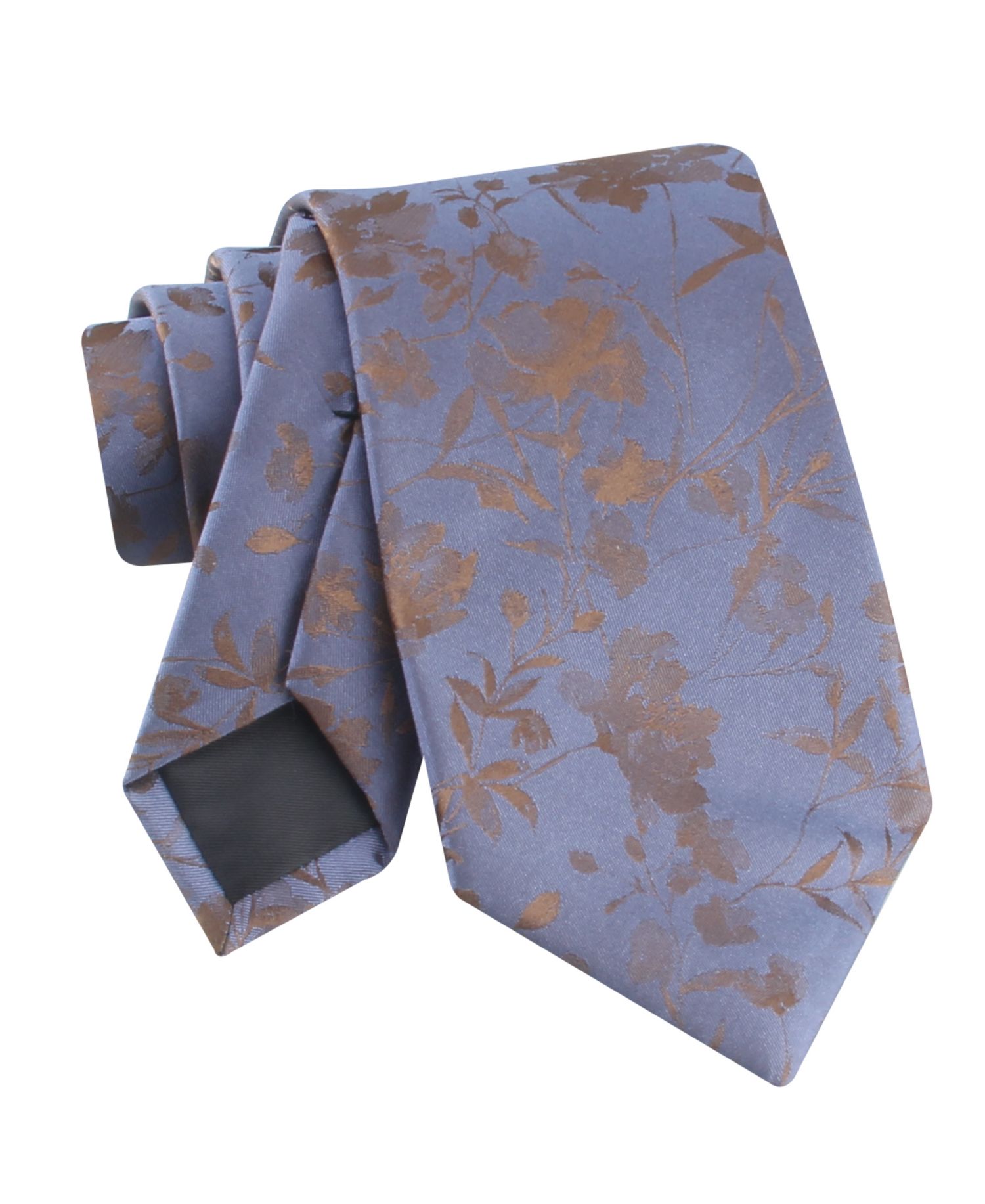 Men's Stony Botanical Print Tie
