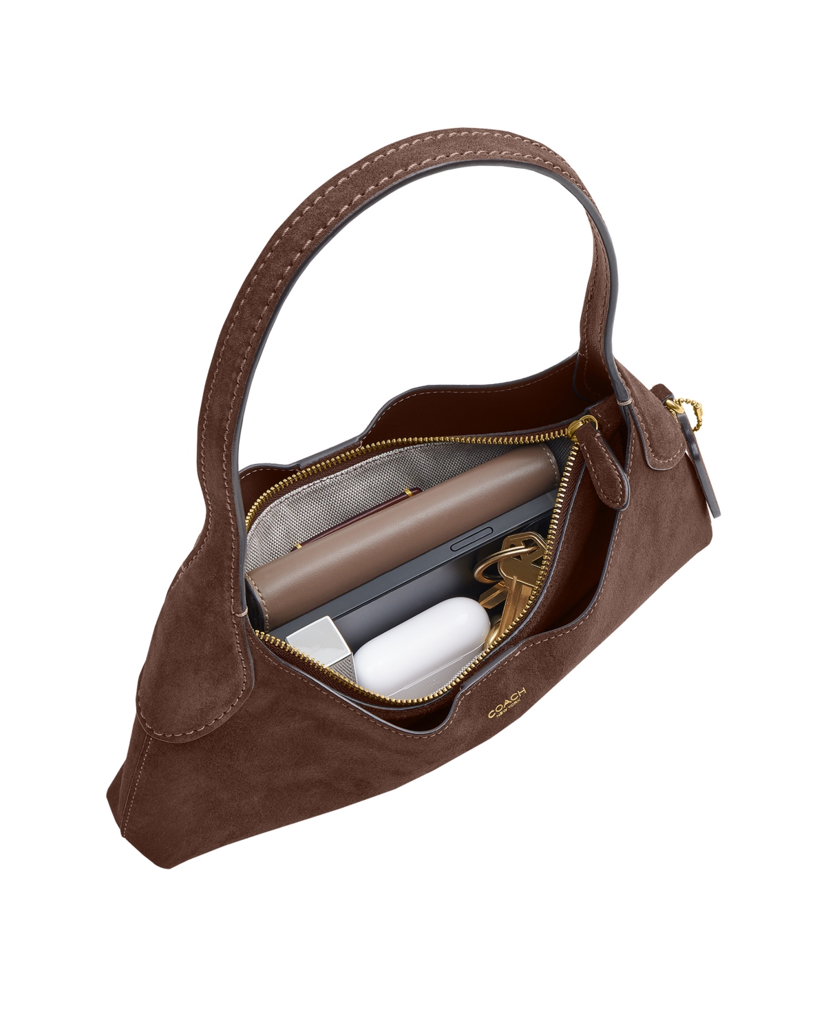 Coach Brooklyn Leather Small Shoulder Handbag 26