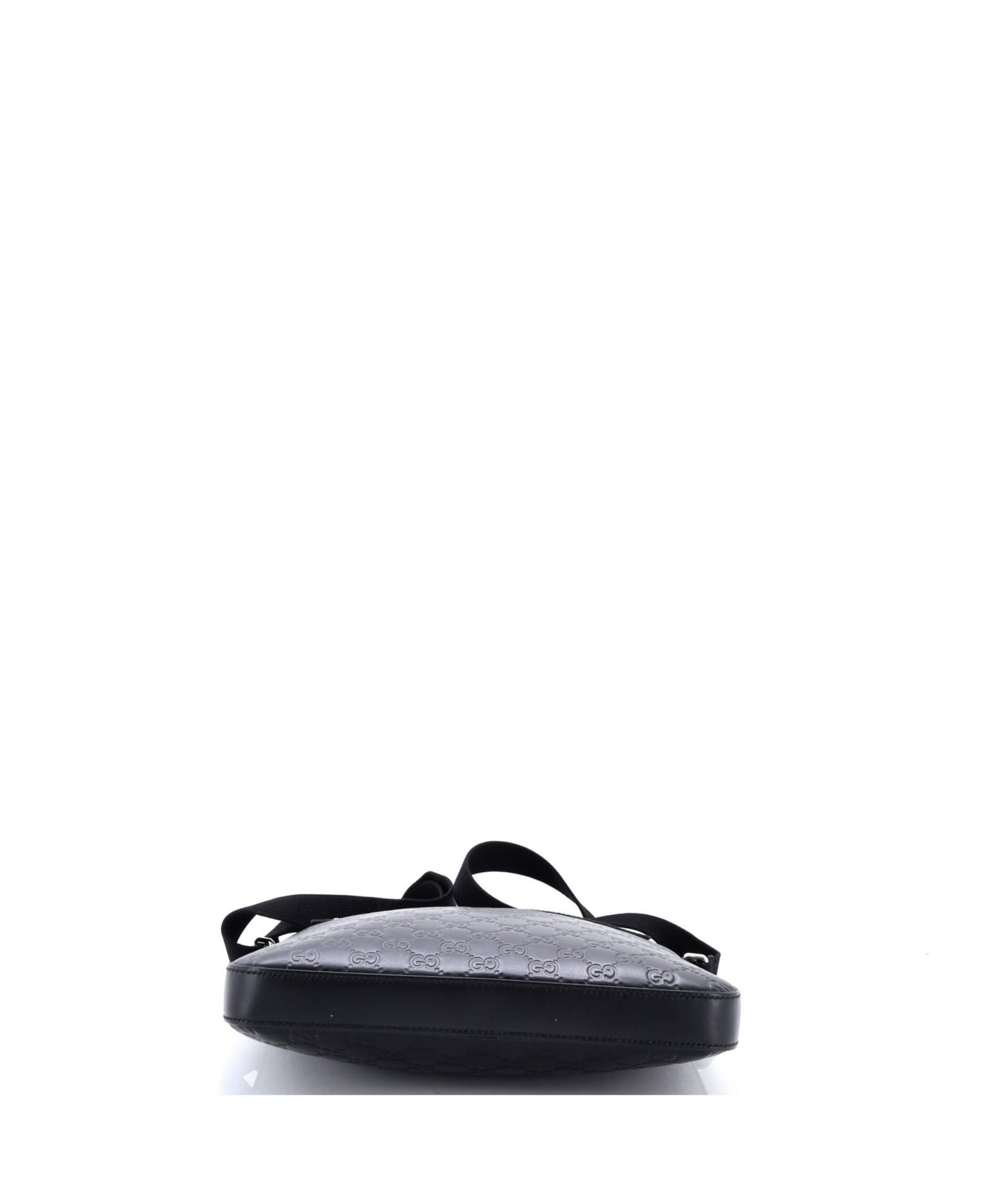 Medium Signature Zip Messenger Bag Guccissima Leather