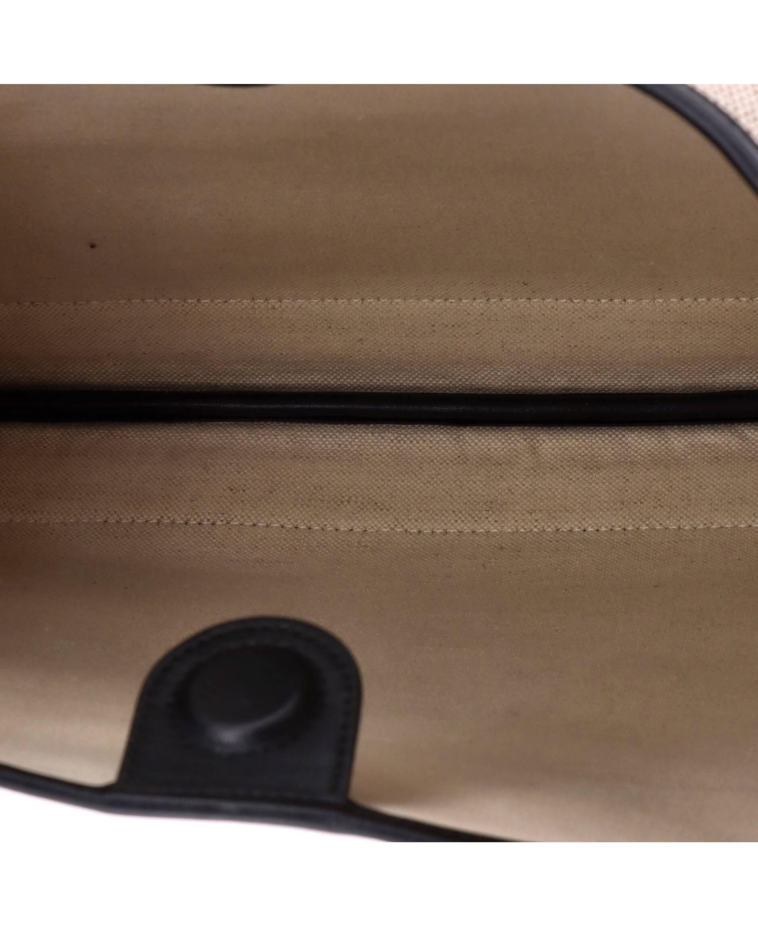 Large B Shoulder Bag Canvas