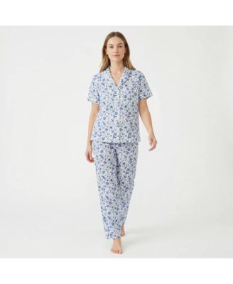 Women's Porcelain Vine Bamboo Pajama Set