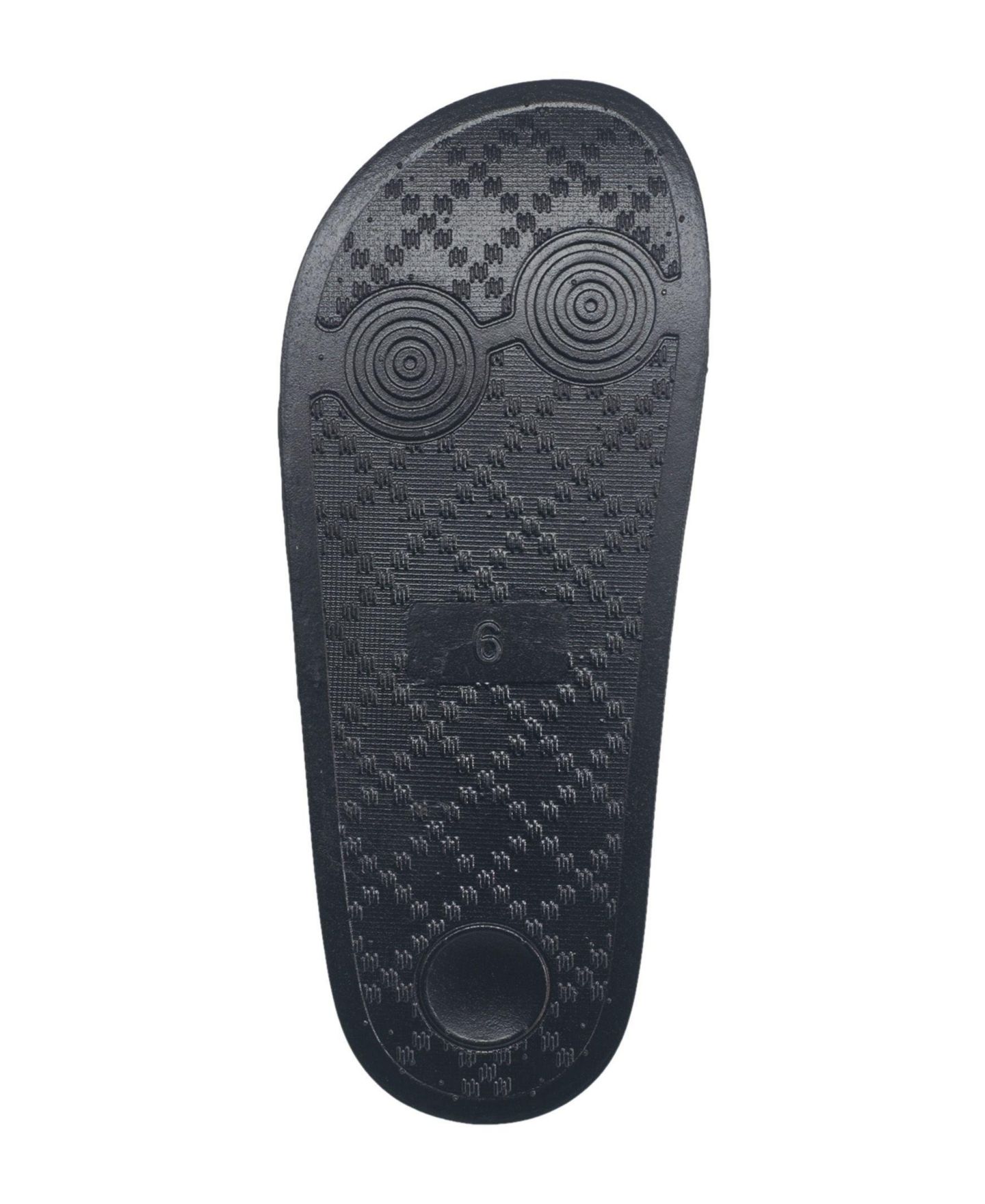 Сандалии True Religion Kash Bling Horseshoe Logo Slide для девочек, цвет: Чёрный — фото 6