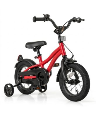 12" Adjustable Kids' Bike with Training Wheels, Ages 3-4