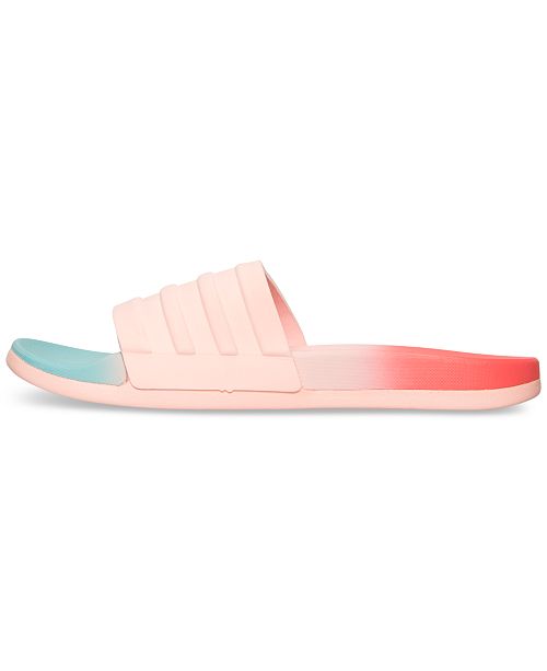 adidas Women s Adilette Cloud Foam Fade Slide Sandals from adidas Women s Adilette Cloud Foam Fade Slide Sandals from