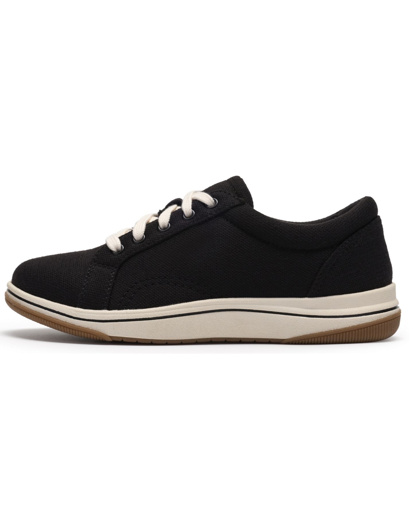 Женские кроссовки Clarks Breeze Rose Lace-Up, цвет: Чёрный — фото 5