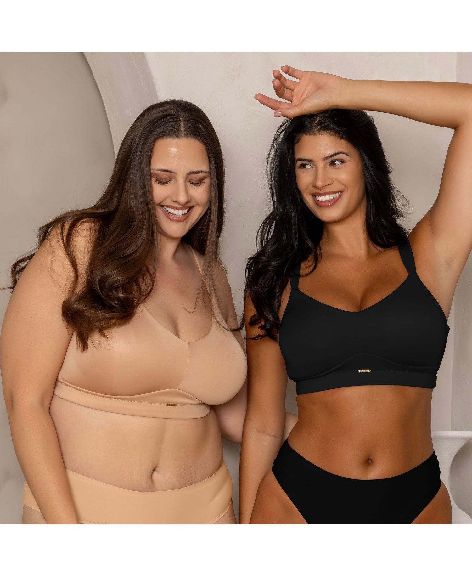 Plus Size Holly Wire-Free Seamless Full-Coverage Bra