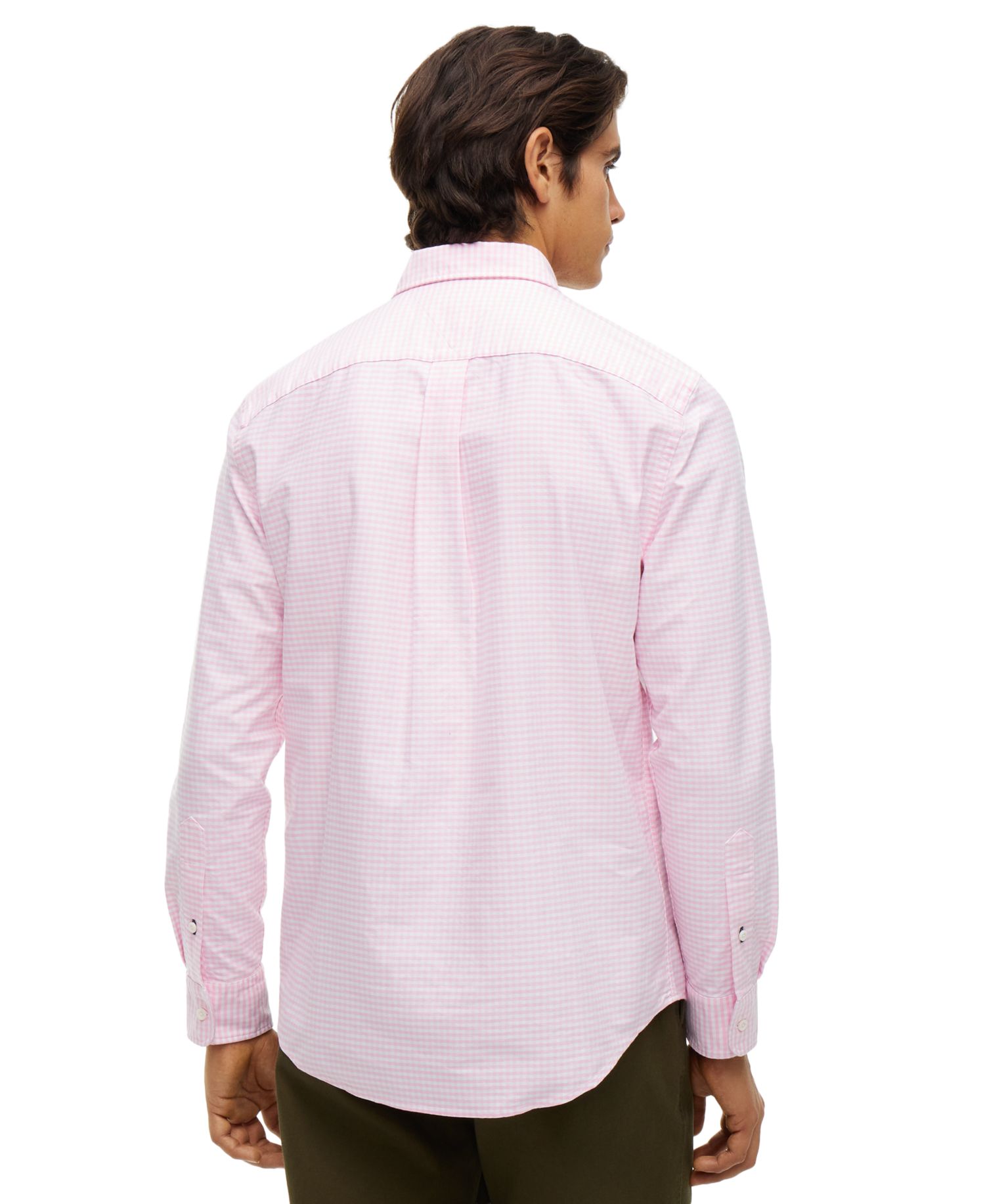 Men's Heritage Oxford Long-Sleeve Gingham Shirt