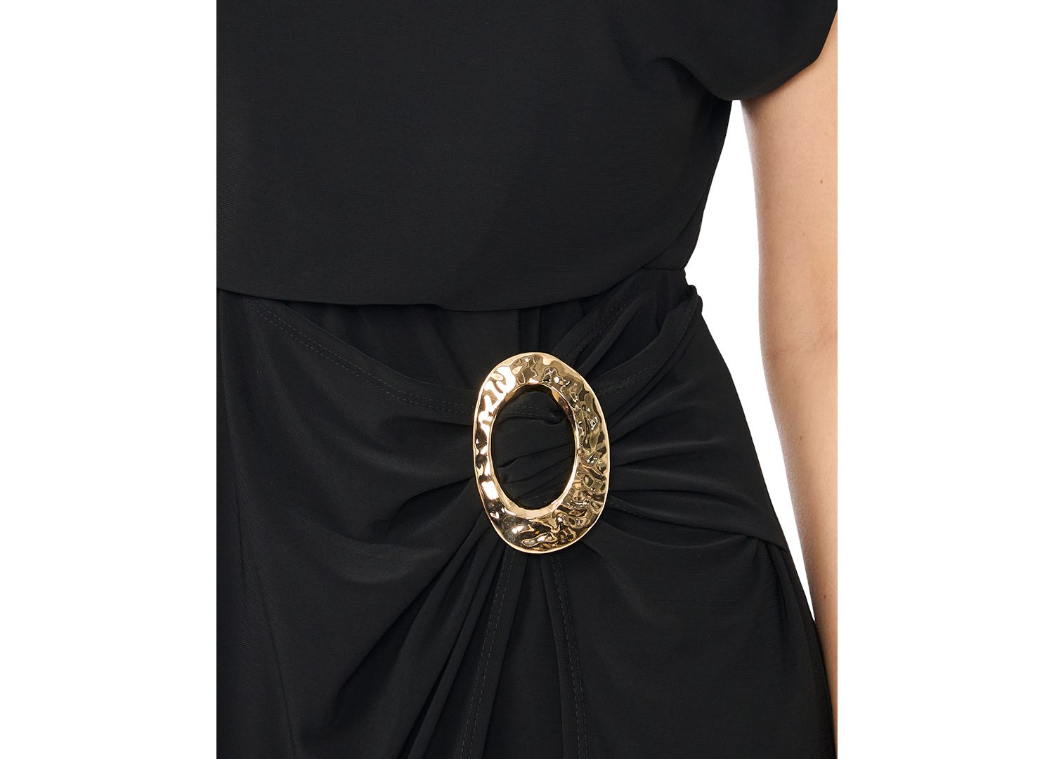 Women's Jersey Wrap Midi Dress