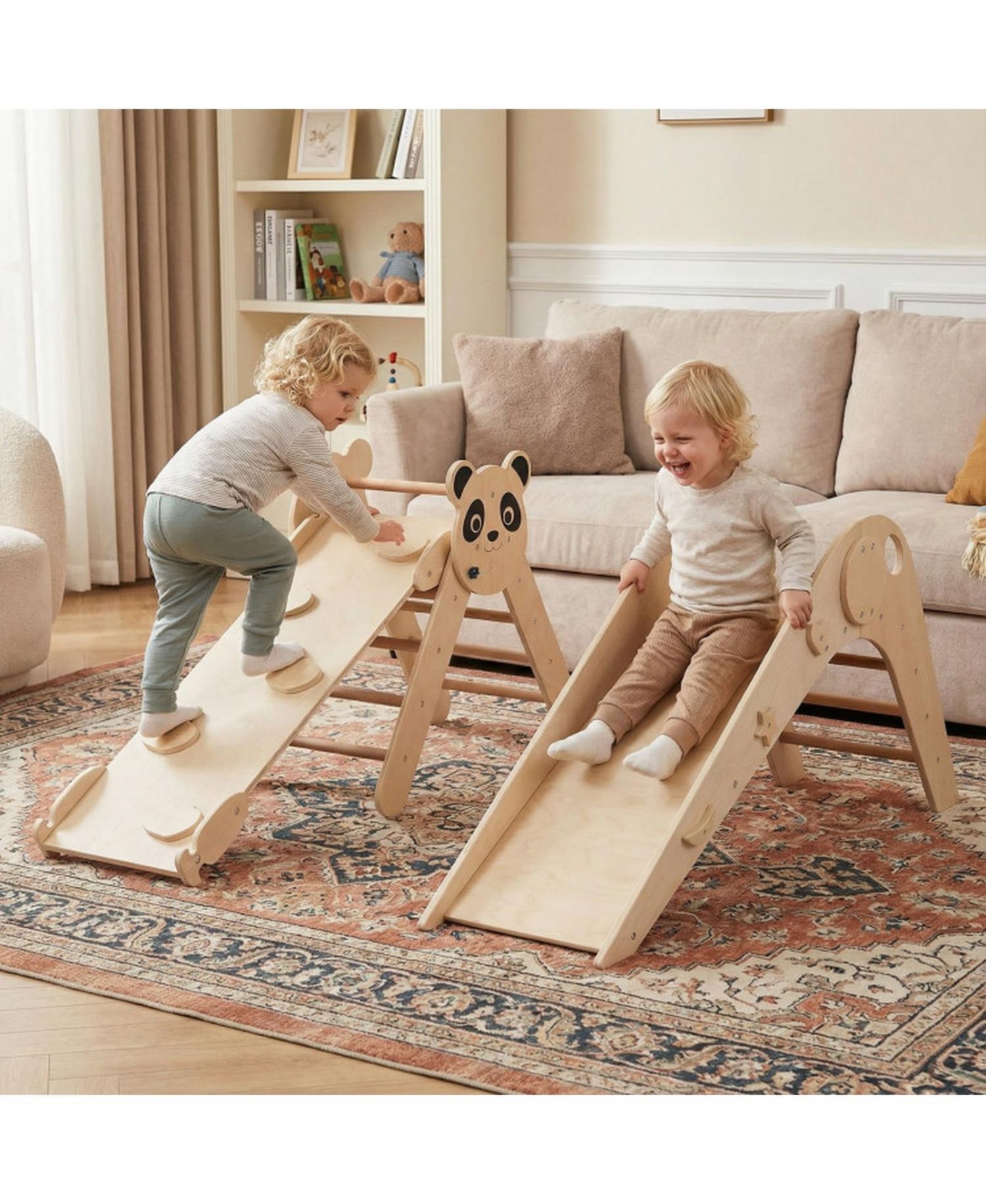 Montessori Foldable Climbing Triangle Set, 3-Piece