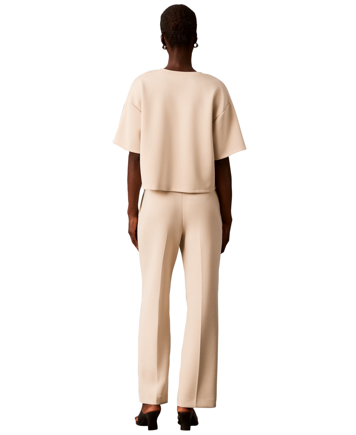 Women's Pull-On High-Rise Wide-Leg Pants