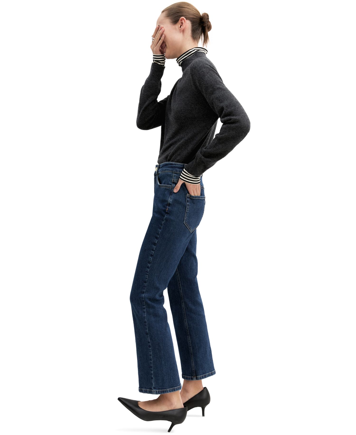 Women's Slim-Flare High-Rise Jeans