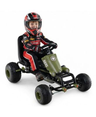 Adjustable-Seat Pedal Go-Kart, 77 lb Capacity, Ages 3+