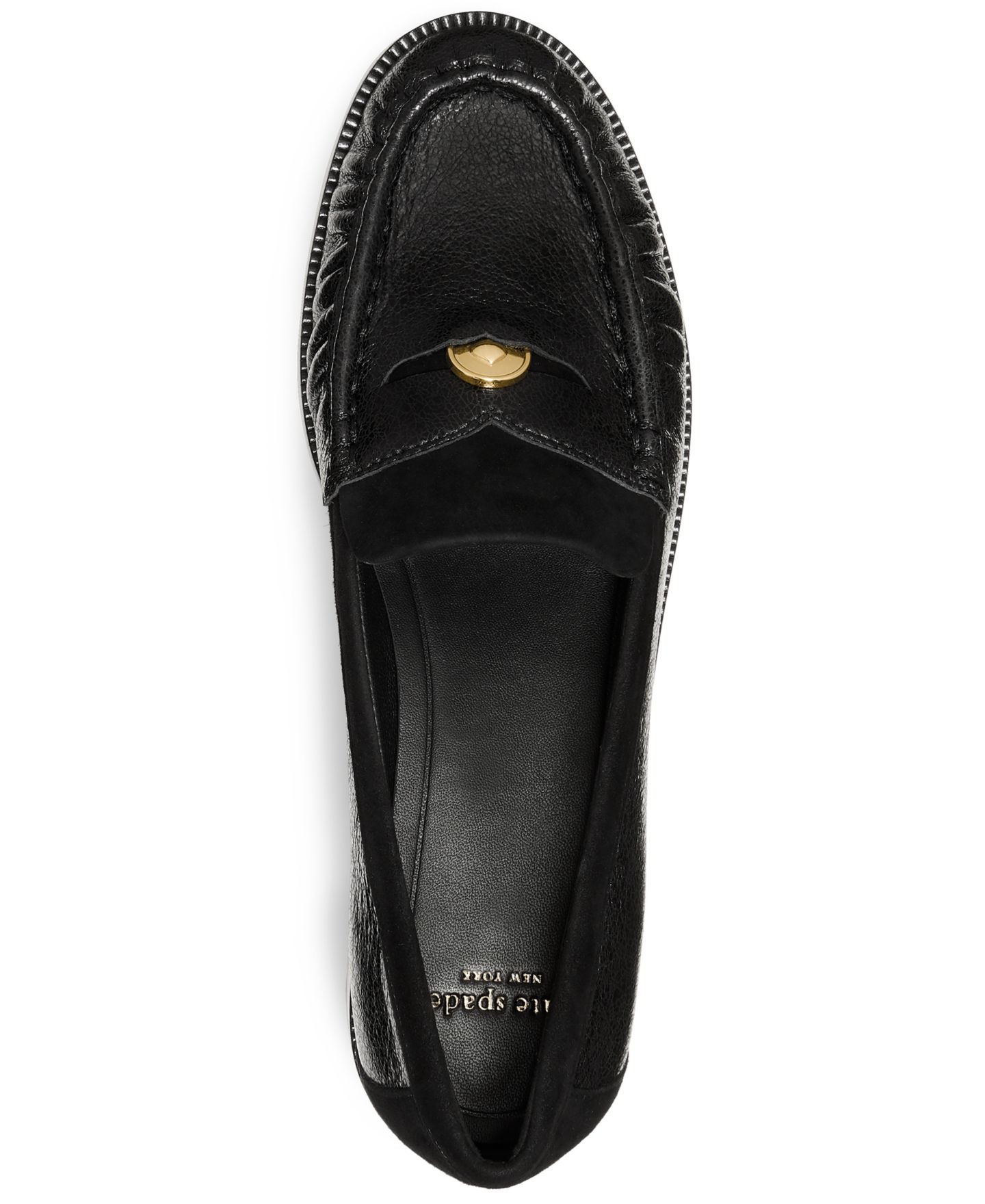 Женские туфли kate spade new york Penni Slip-On, цвет: Чёрный — фото 4