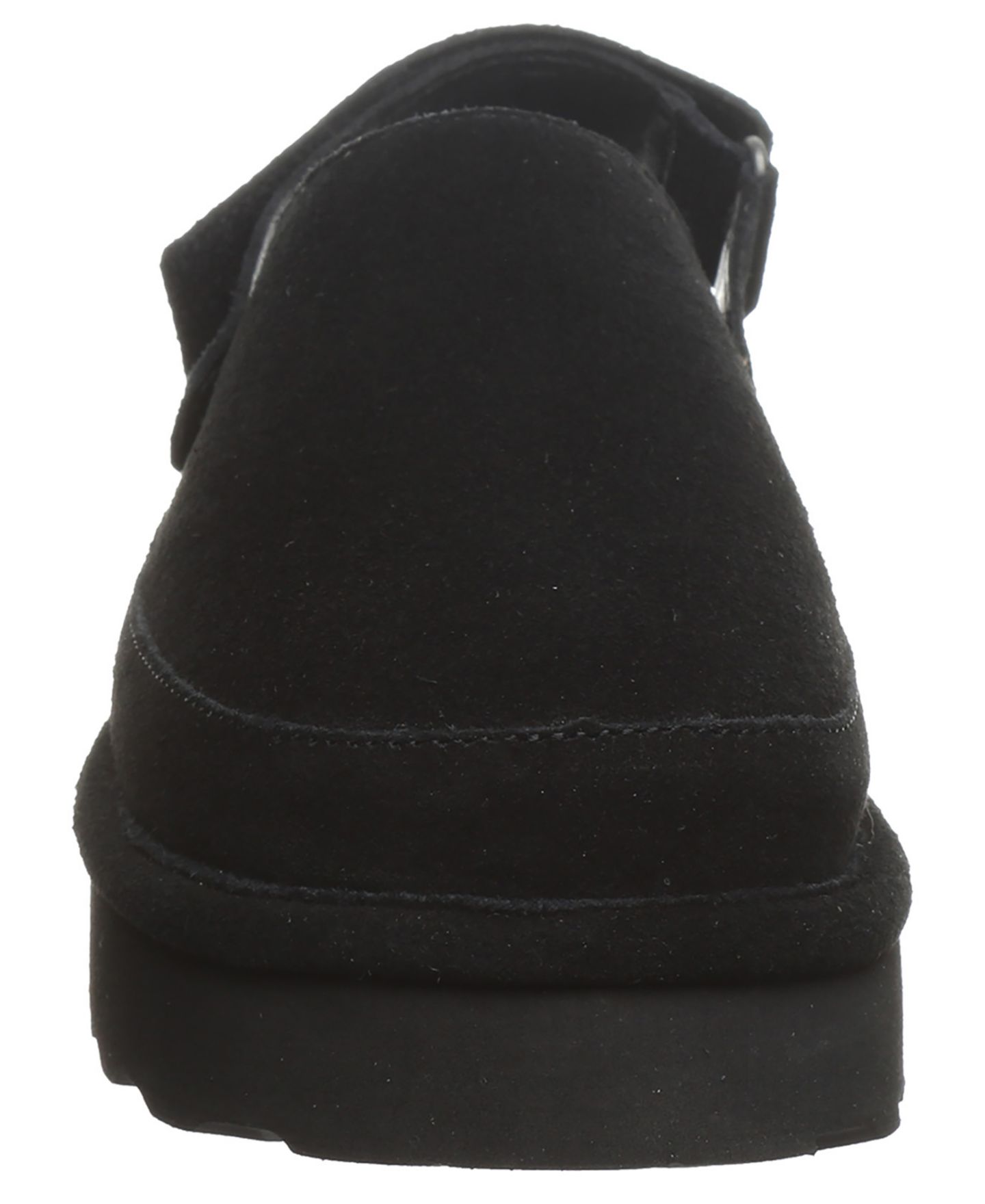 Женские сабо BEARPAW Brooke Platform Suede Slip-On, цвет: Чёрный — фото 6