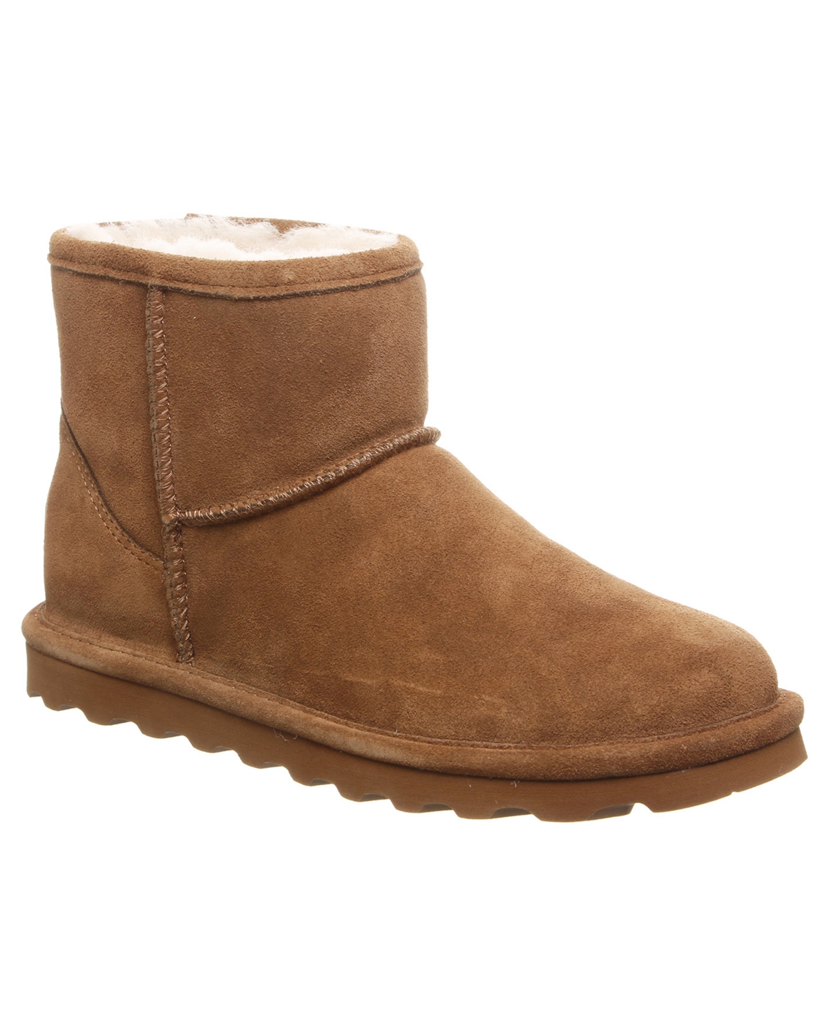 Bearpaw Women's Alyssa Solid Pull-on Ankle Boots In Hickory