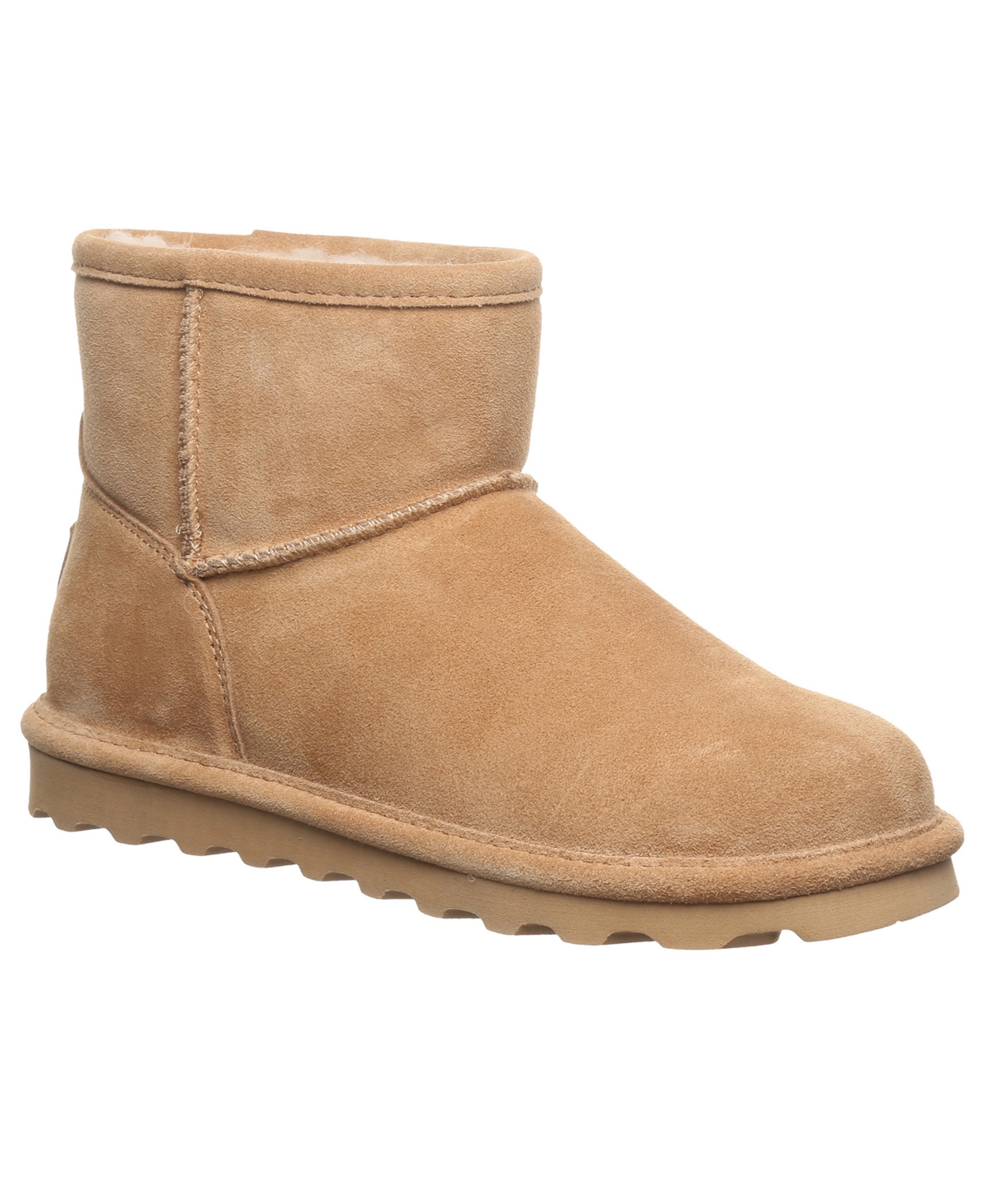 Bearpaw Women's Alyssa Solid Pull-on Ankle Boots In Iced Coffee