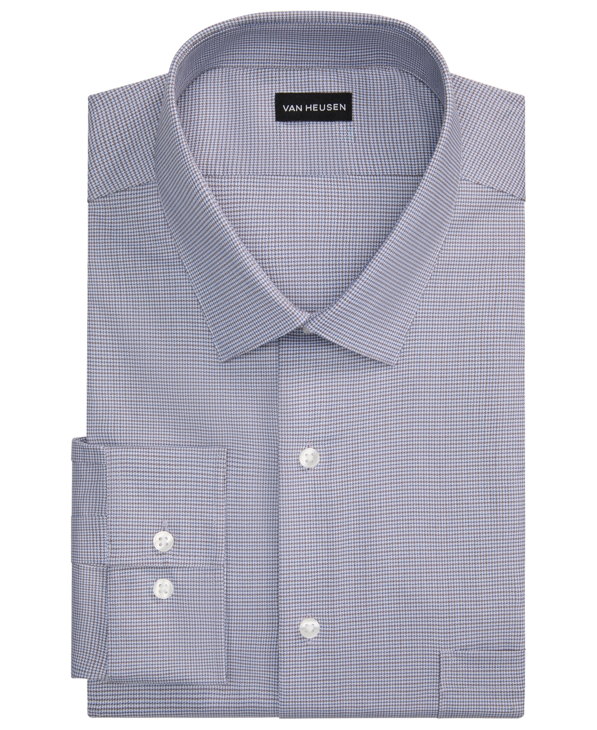 Van Heusen Men's Ultra Stretch Wrinkle-Free Dress Shirt