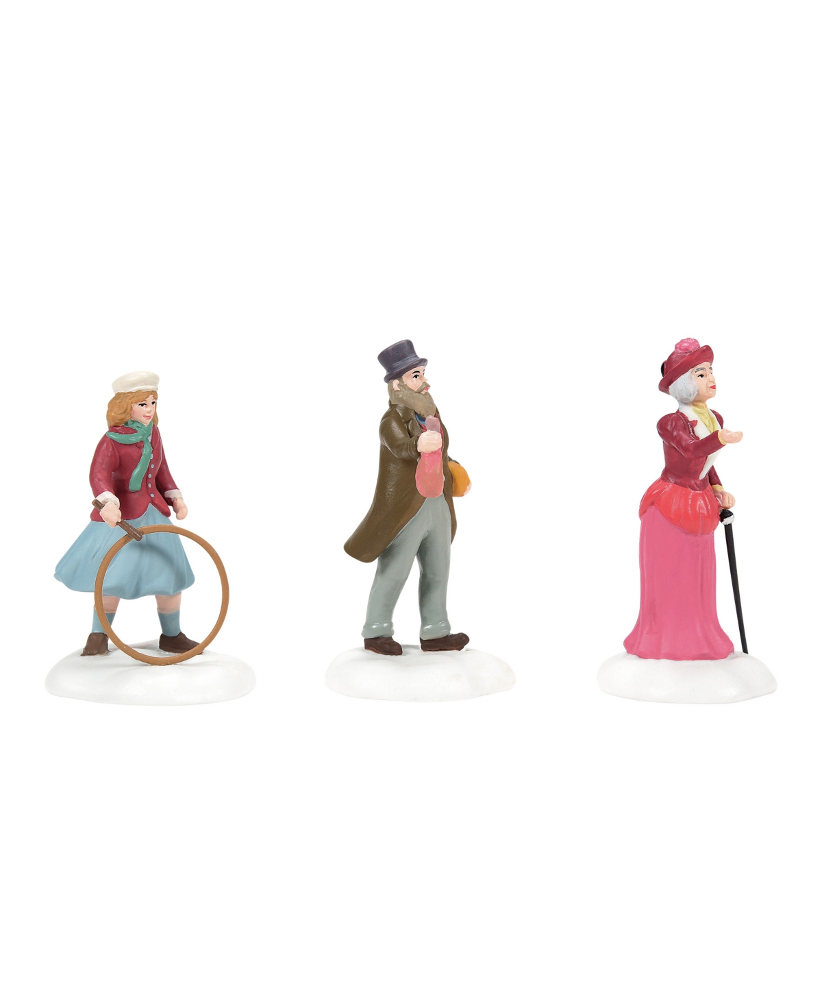 Department 56 Dickens Village Friends & Neighbors Figures, Set of 3