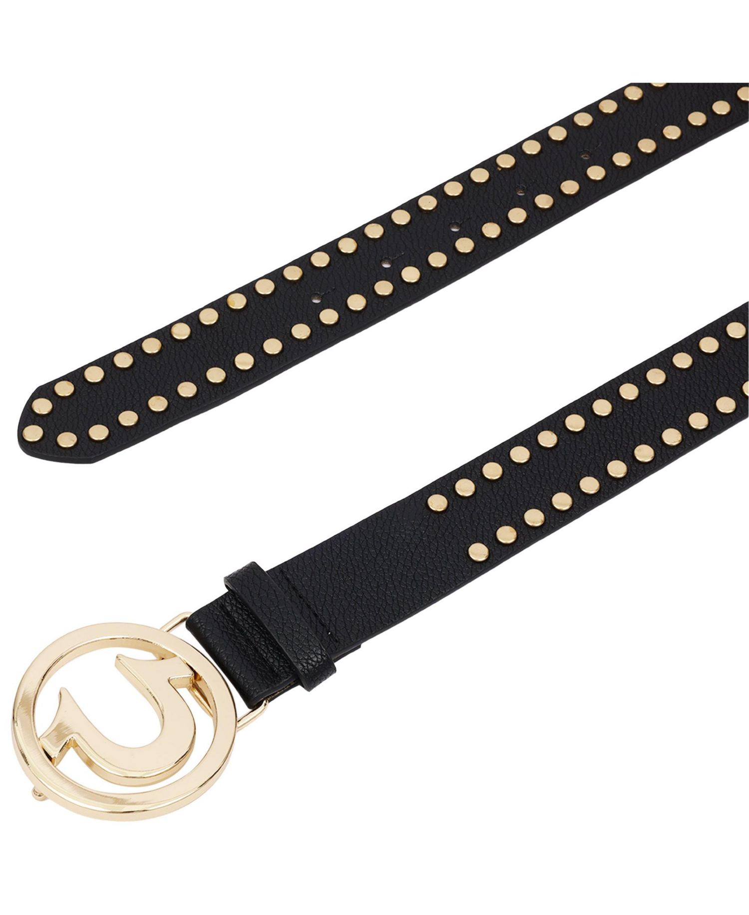 Studded Horseshoe Logo Belt