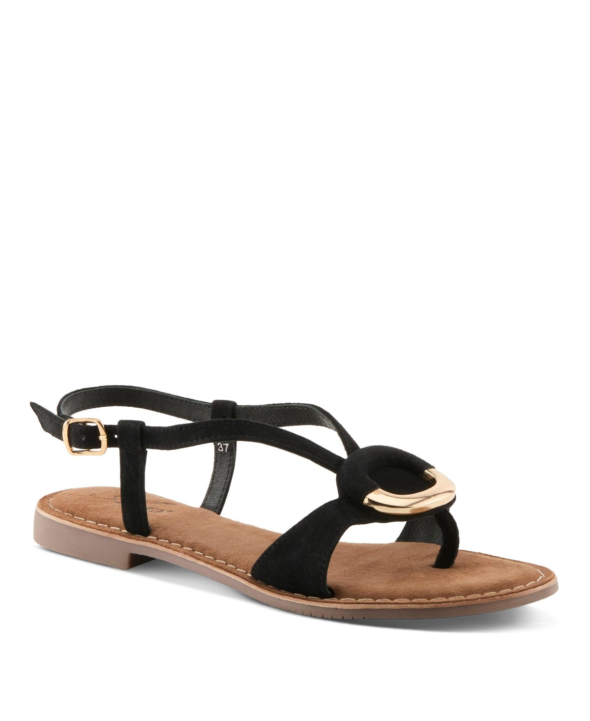 Azura Women's Classylady Suede Sandal with Upper