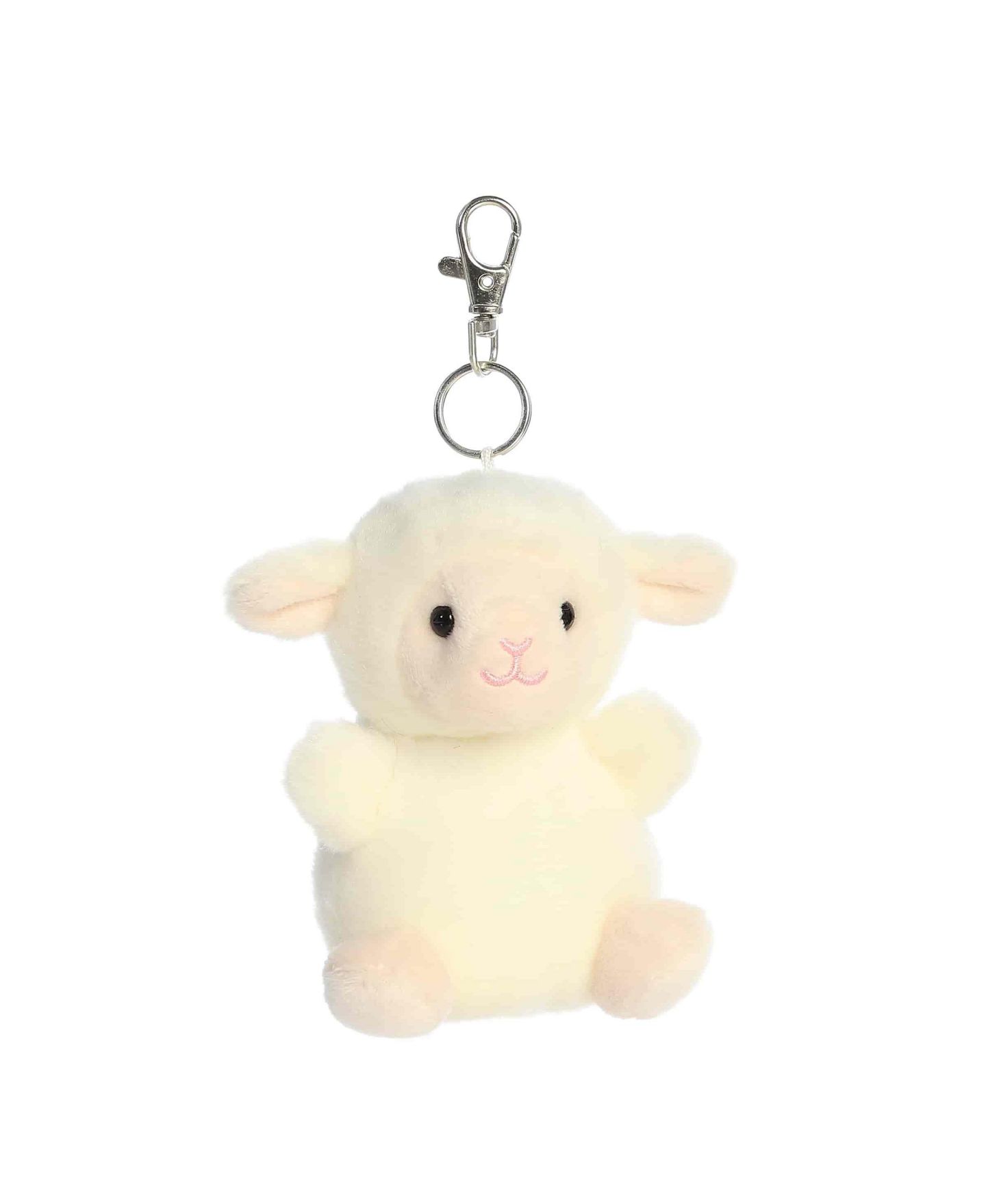 Детская мягкая игрушка Aurora Mini Woolly Lamb Palm Pals Plush Clip-On — фото 4