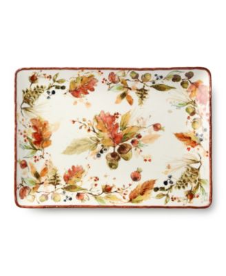 Autumn Meadows Rectangular Platter