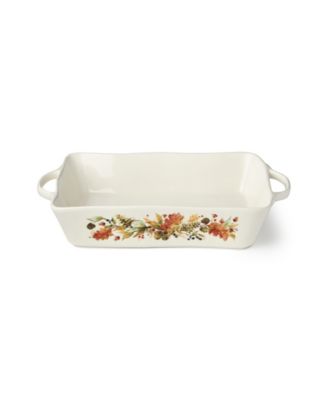 Autumn Meadows Medium Rectangular Baker