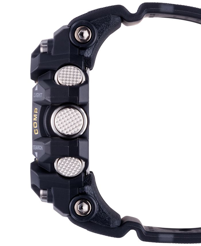 G-Shock Men's Analog-Digital Mudmaster Vintage Gold Black Resin Strap Watch 55x56mm GG1000GB-1A