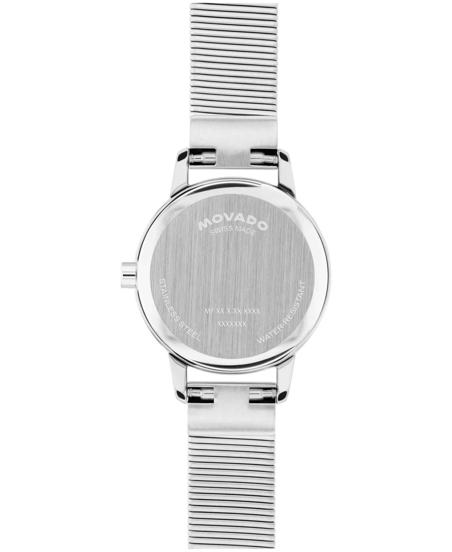 Women's Baby Face Swiss Quartz Silver Stainless Steel Watch 23mm