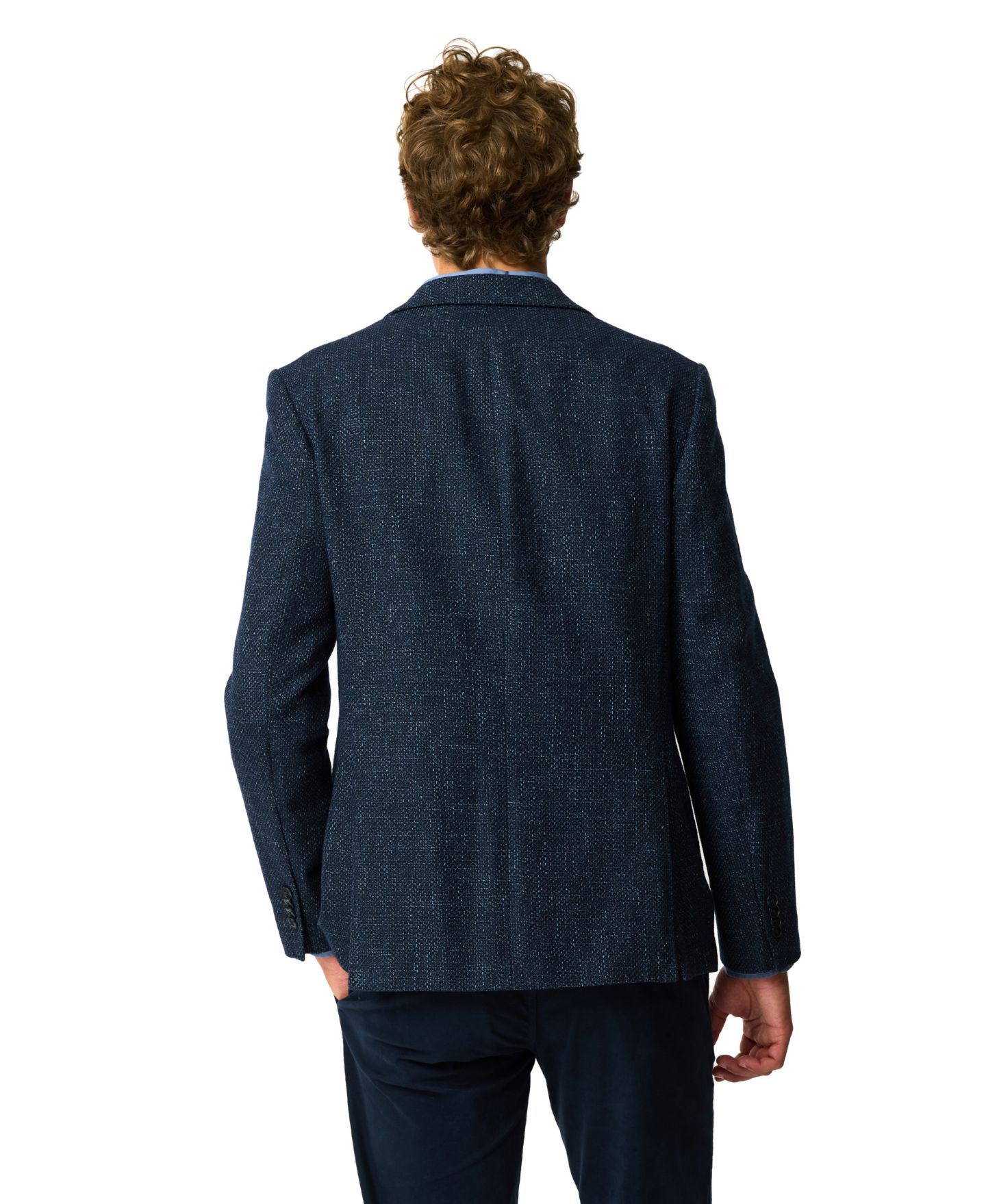 Мужская куртка Rodd & Gunn Archbold Wool, цвет: Морской — фото 5