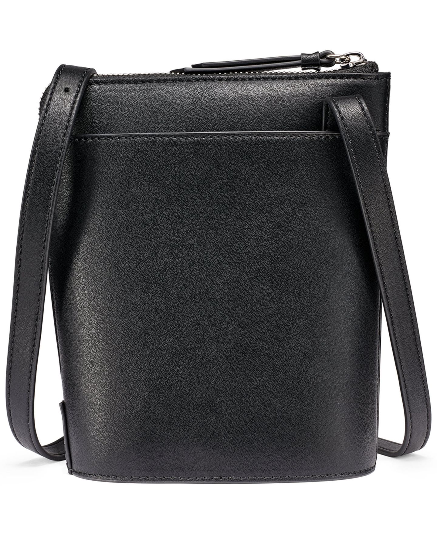 Женская сумка Calvin Klein Harlan Mini Crossbody, цвет: Чёрный / Серебряный — фото 2