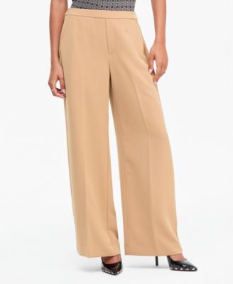 Women's High-Rise Wide-Leg Pull-On Pants