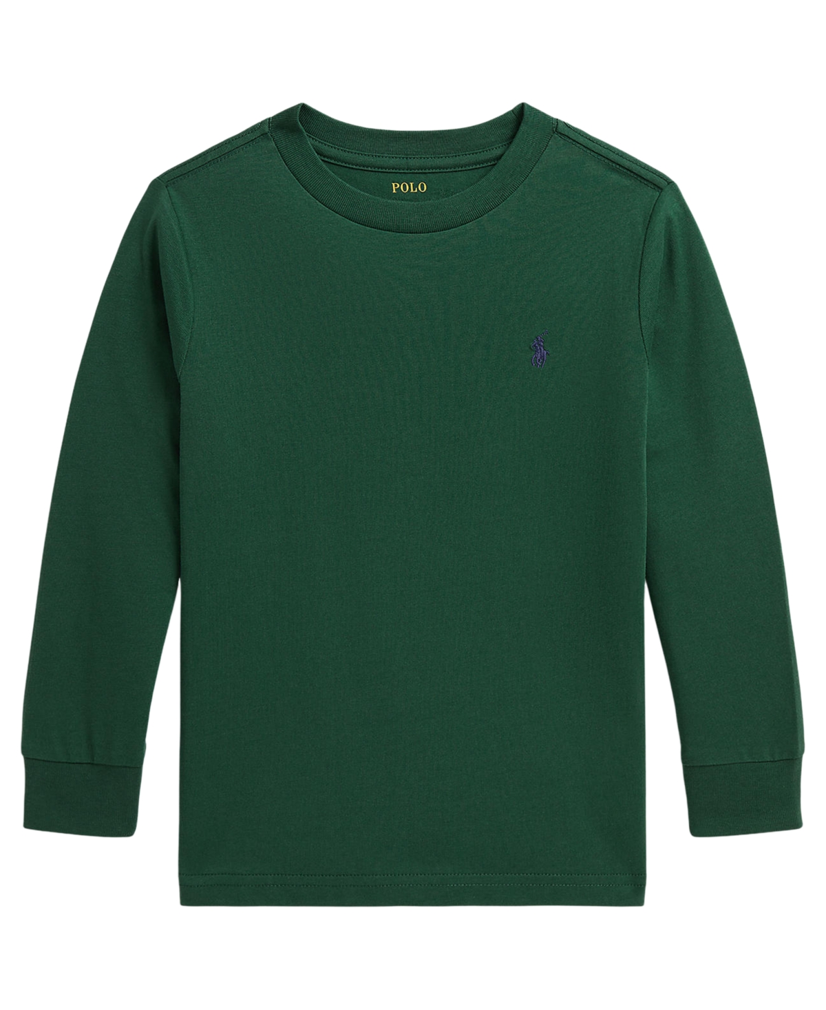 Polo Ralph Lauren Toddler and Little Boys Cotton Jersey Long-Sleeve T-shirt - Verano Green