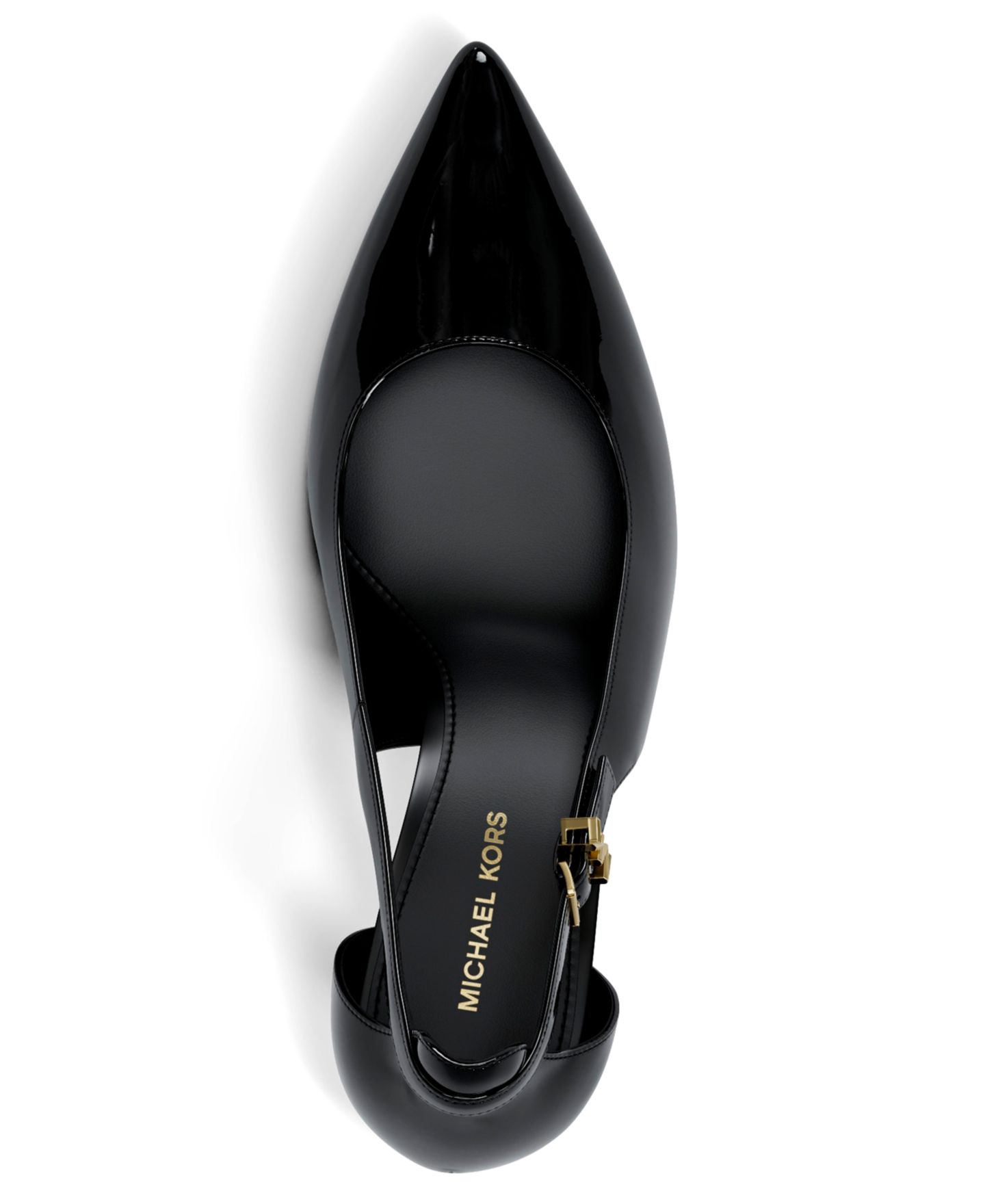 Женские туфли Michael Kors Rachel Flex Pointed Toe Pumps, цвет: Чёрный — фото 4