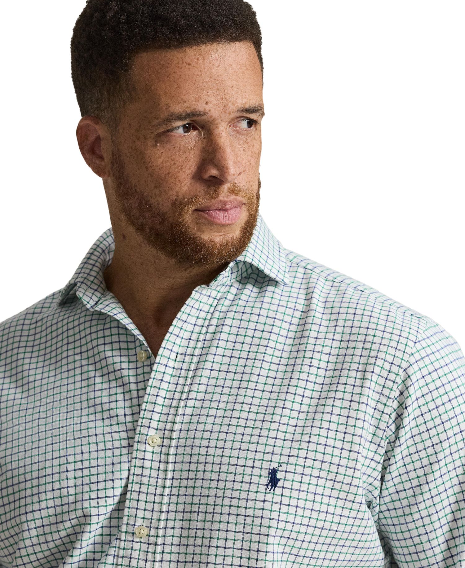 Men's Big & Tall Tattersall Oxford Shirt