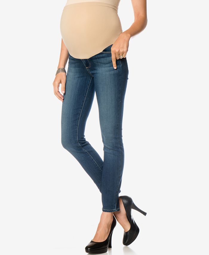 Paige Denim Maternity Easton Wash Skinny Jeans - Macy's