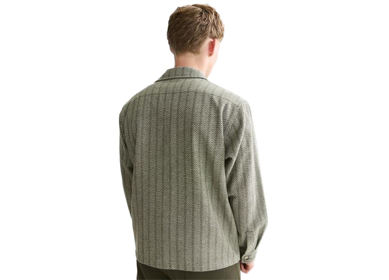 Men's Jacquard Relaxed-Fit Shirt