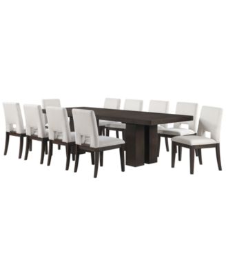 Summit 11-Piece Dining Set (Table & 10 Side Chairs)