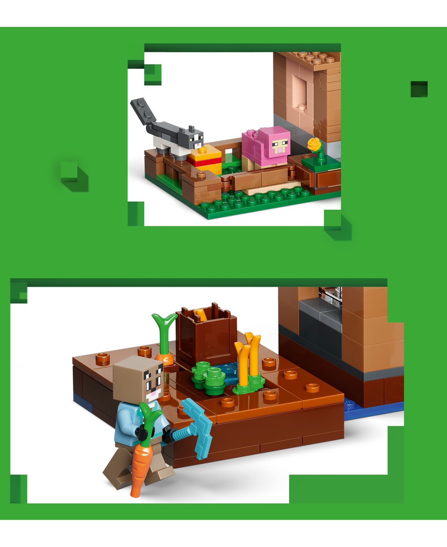 Детские конструкторы LEGO® Minecraft Evoker Village Attack 21596, 607 Pieces — фото 4