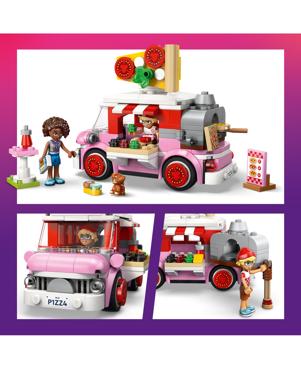 Lego Friends Pizza Truck 42694 190-Piece Building Set, Ages 6+
