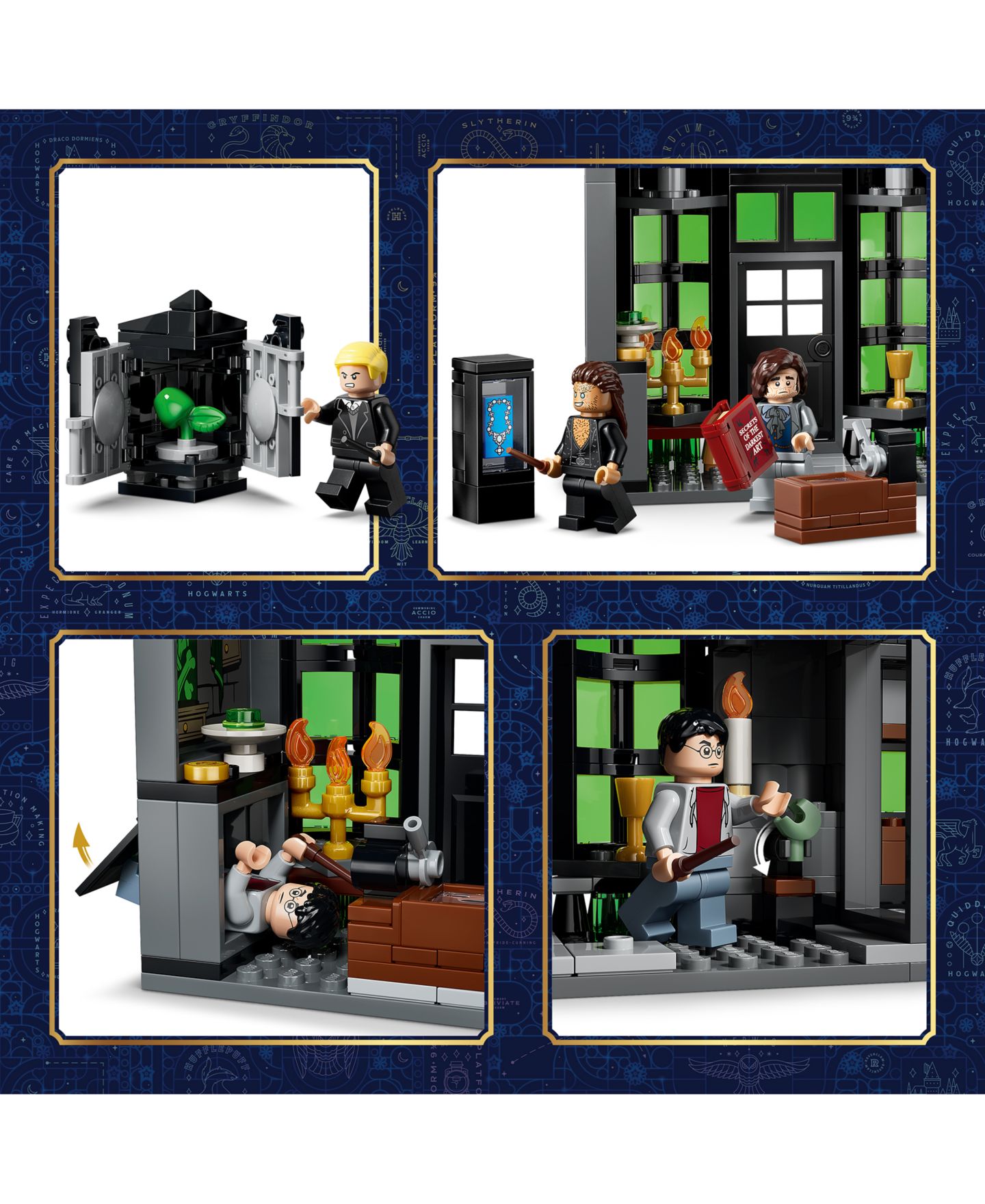 Детские конструкторы LEGO® Harry Potter Knockturn Alley Wizarding Shops 76471, 788 Pieces — фото 3