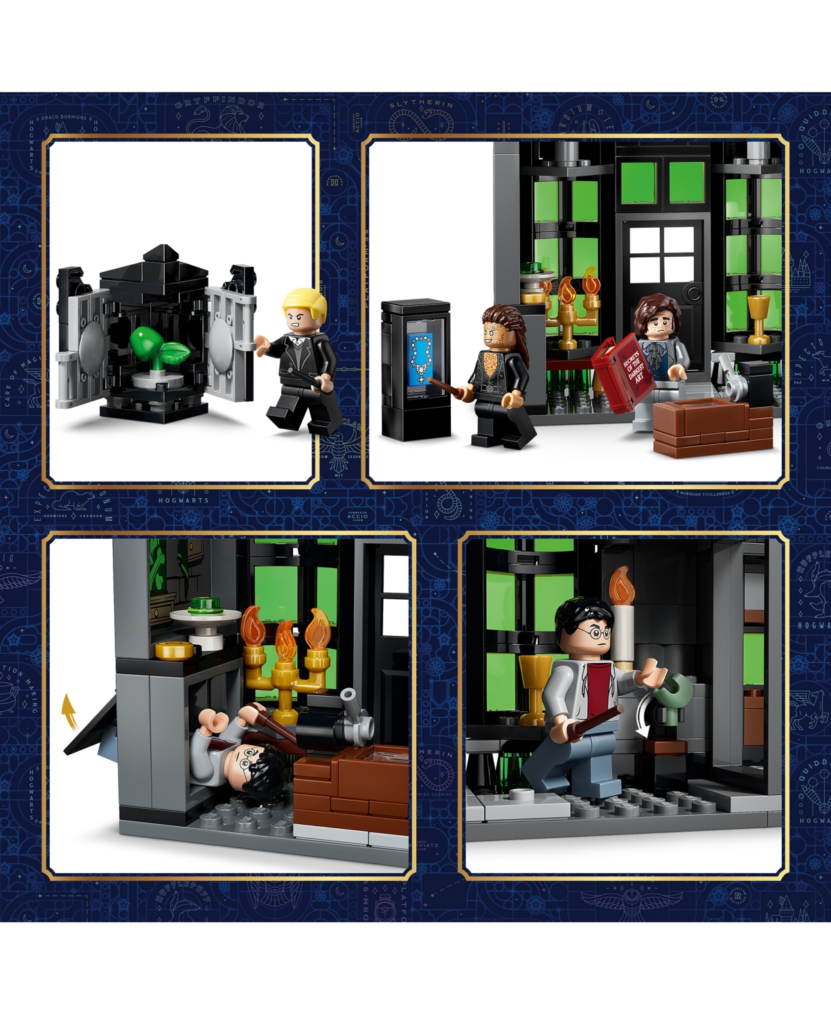Lego Harry Potter Knockturn Alley Wizarding Shops 76471 788-Piece Building Set, Ages 8+