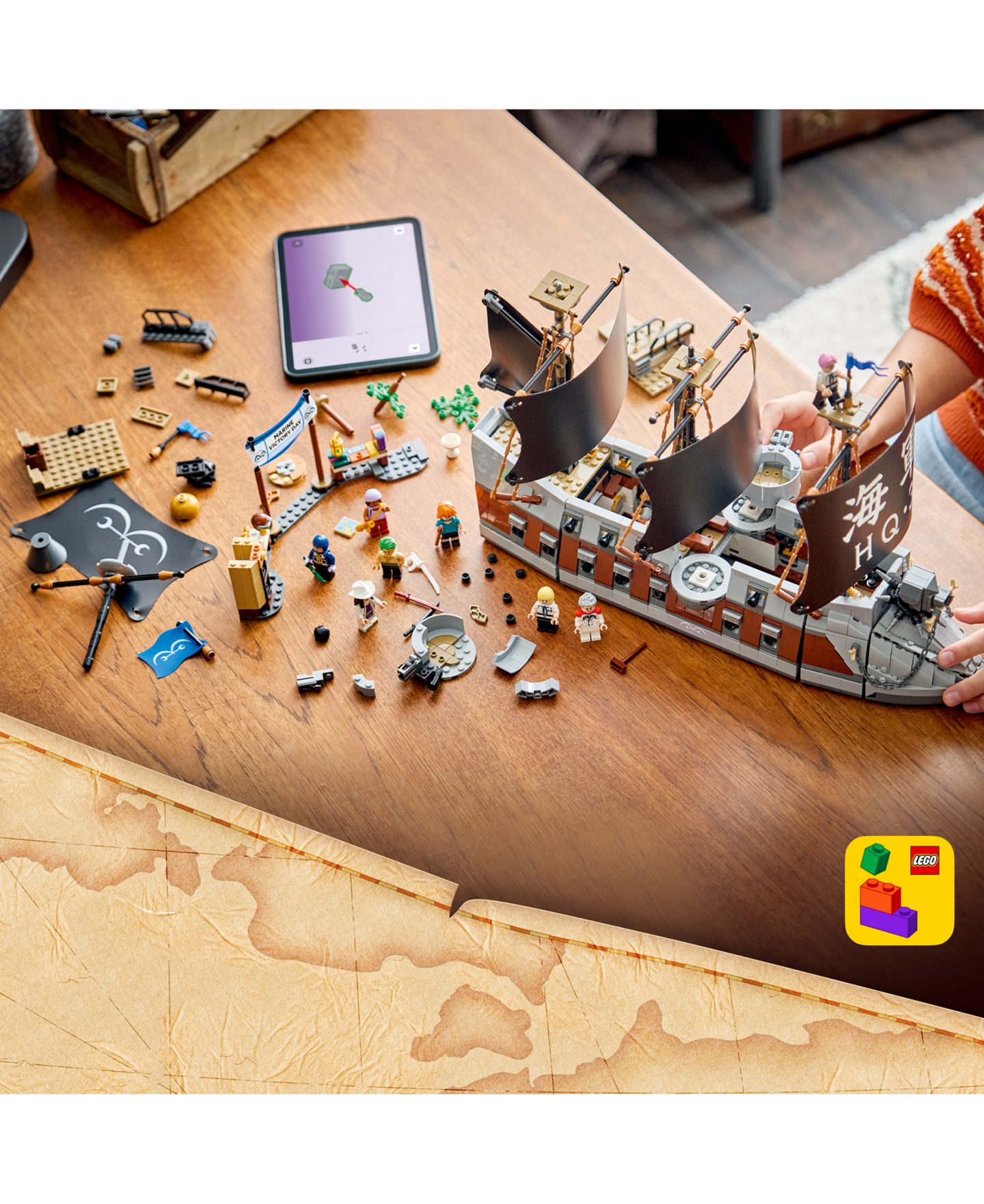 Детские конструкторы LEGO® One Piece Garp's Marine Battleship 75646, 1705 Pieces — фото 6