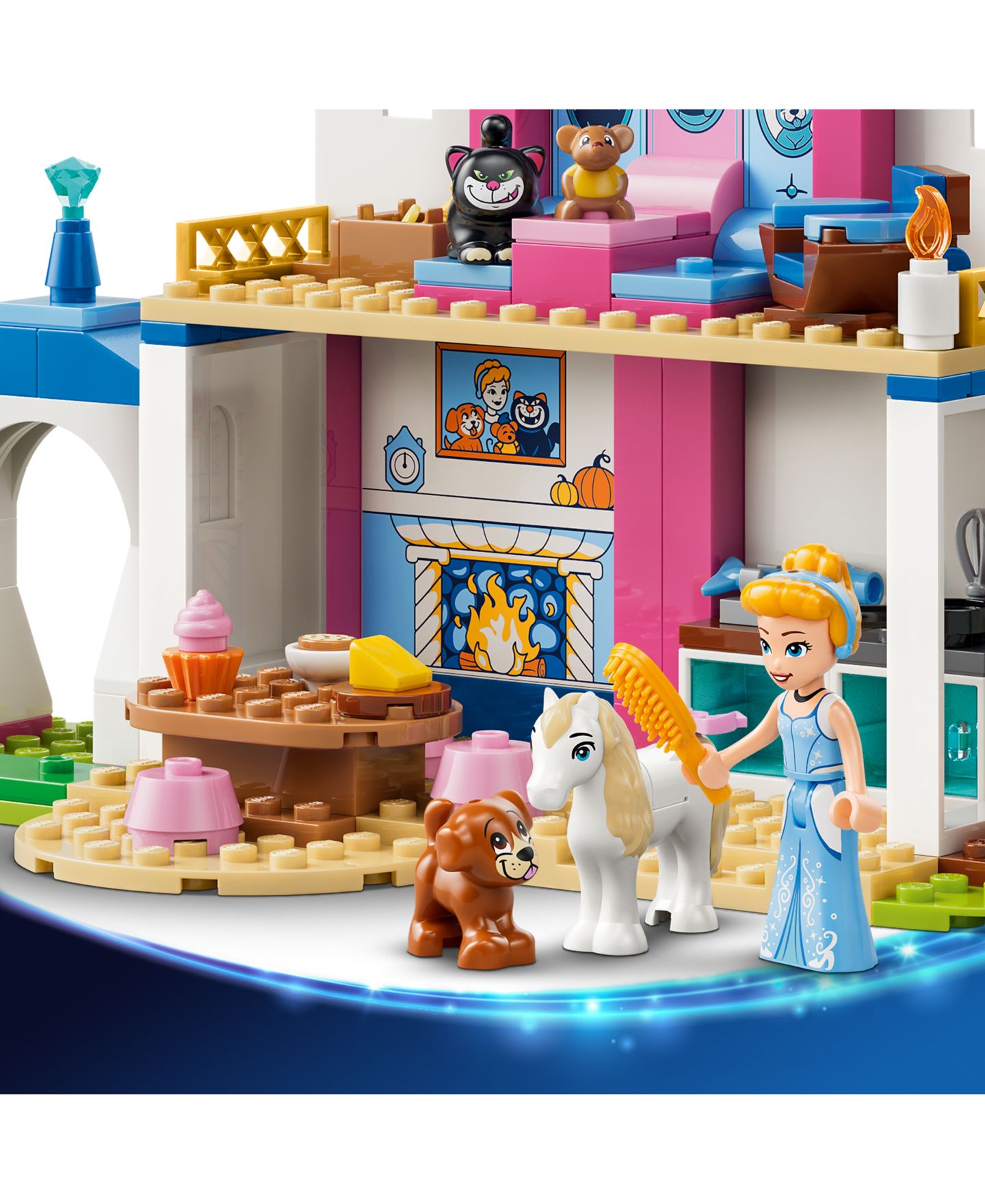 Детские конструкторы LEGO® Disney Princess Cinderella Animal Friends Castle 43283, 149 Pieces — фото 5