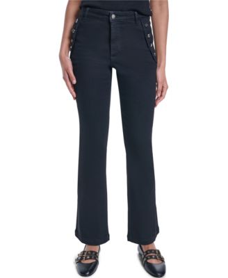 Women's Sailor Denim Flare High-Waisted Jeans