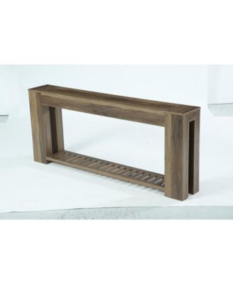  78.7" Farmhouse Console Table, Long Entryway Sofa Table