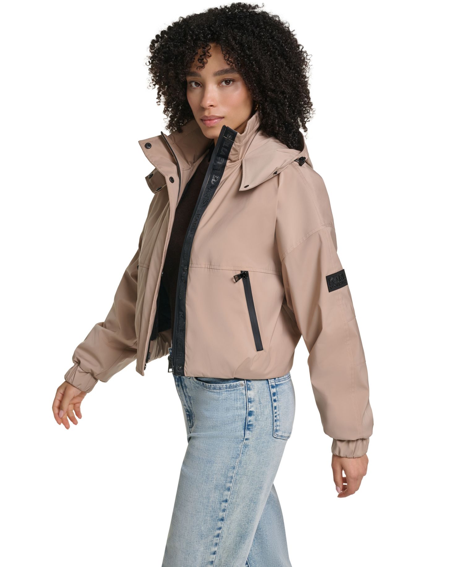 Women's Zip Up Active Bomber Jacket